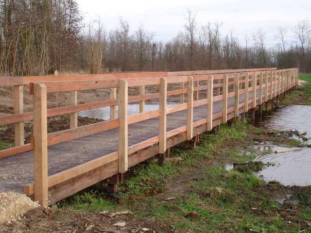 Houten brug